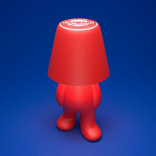 Qeeboo Sweet Brothers Tom Campari portable LED table lamp - Buy now on ShopDecor - Discover the best products by QEEBOO design