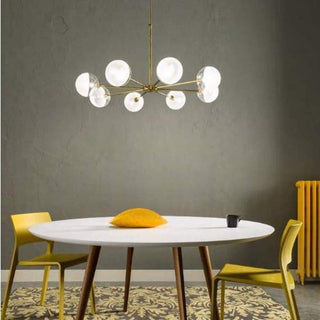 Il Fanale Molecole Sospensione 8 Luci pendant lamp - Brass - Buy now on ShopDecor - Discover the best products by IL FANALE design