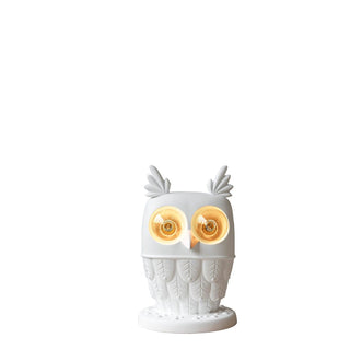 Karman Ti Vedo table lamp in the shape of an owl with bright eyes - Buy now on ShopDecor - Discover the best products by KARMAN design