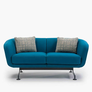 Kartell Betty Boop 2 seater sofa in teal color fabric - Buy now on ShopDecor - Discover the best products by KARTELL design