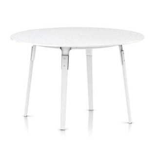 Magis Steelwood Table diam. 120 cm. White - Buy now on ShopDecor - Discover the best products by MAGIS design
