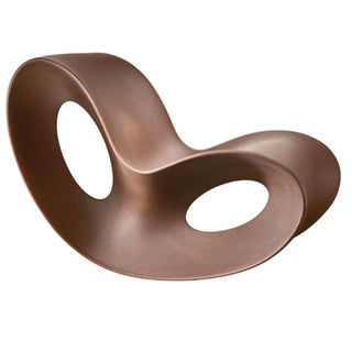 Magis Voido rocking armchair corten brown - Buy now on ShopDecor - Discover the best products by MAGIS design