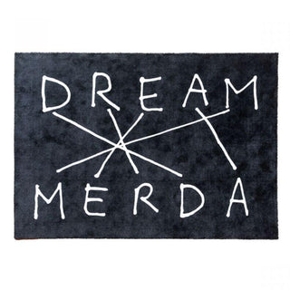 Seletti Connection Rugs Dream Merda rug 280x200 cm. Black - Buy now on ShopDecor - Discover the best products by SELETTI design