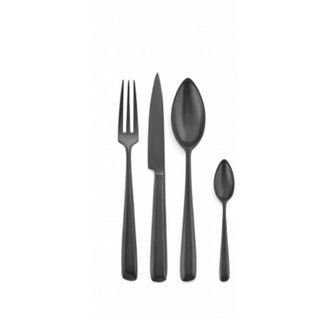 Serax Zoë set 24 cutlery black steel - Buy now on ShopDecor - Discover the best products by SERAX design