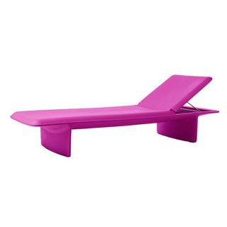 Slide Ponente sun lounger Slide Sweet fuchsia FU - Buy now on ShopDecor - Discover the best products by SLIDE design