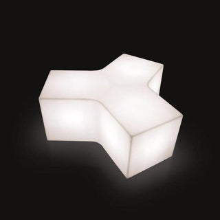 Slide Ypsilon Outdoor Pouf Lighting White by Slide Studio - Buy now on ShopDecor - Discover the best products by SLIDE design