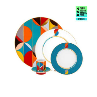 Vista Alegre Futurismo dinner plate diam. 30 cm. - Buy now on ShopDecor - Discover the best products by VISTA ALEGRE design